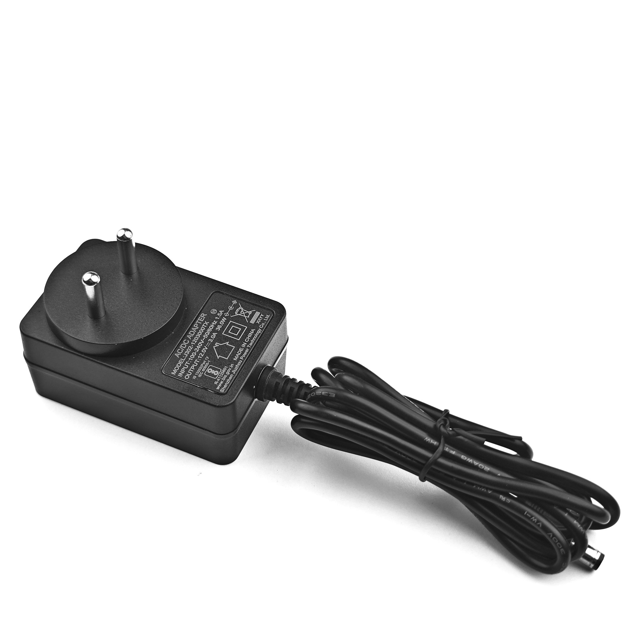 India BIS Certified Power Adapter 12V2A/12V3A/24V1A (24W/36W/24W) Wide Voltage Input