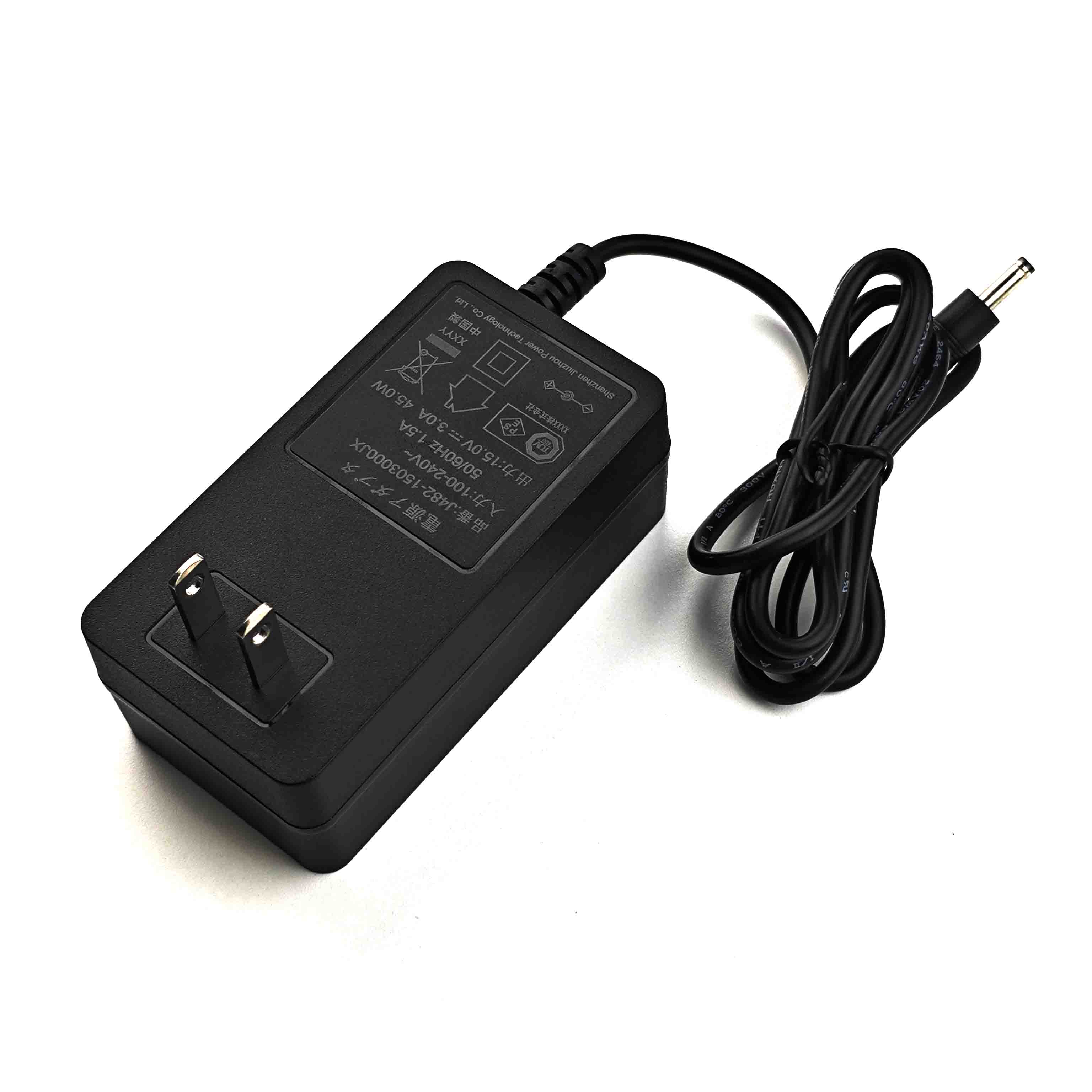 Japan Standard PSE Certified Power Adapter 12V3A/12V4A/15V3A/24V2A (48W) Pure PC Housing