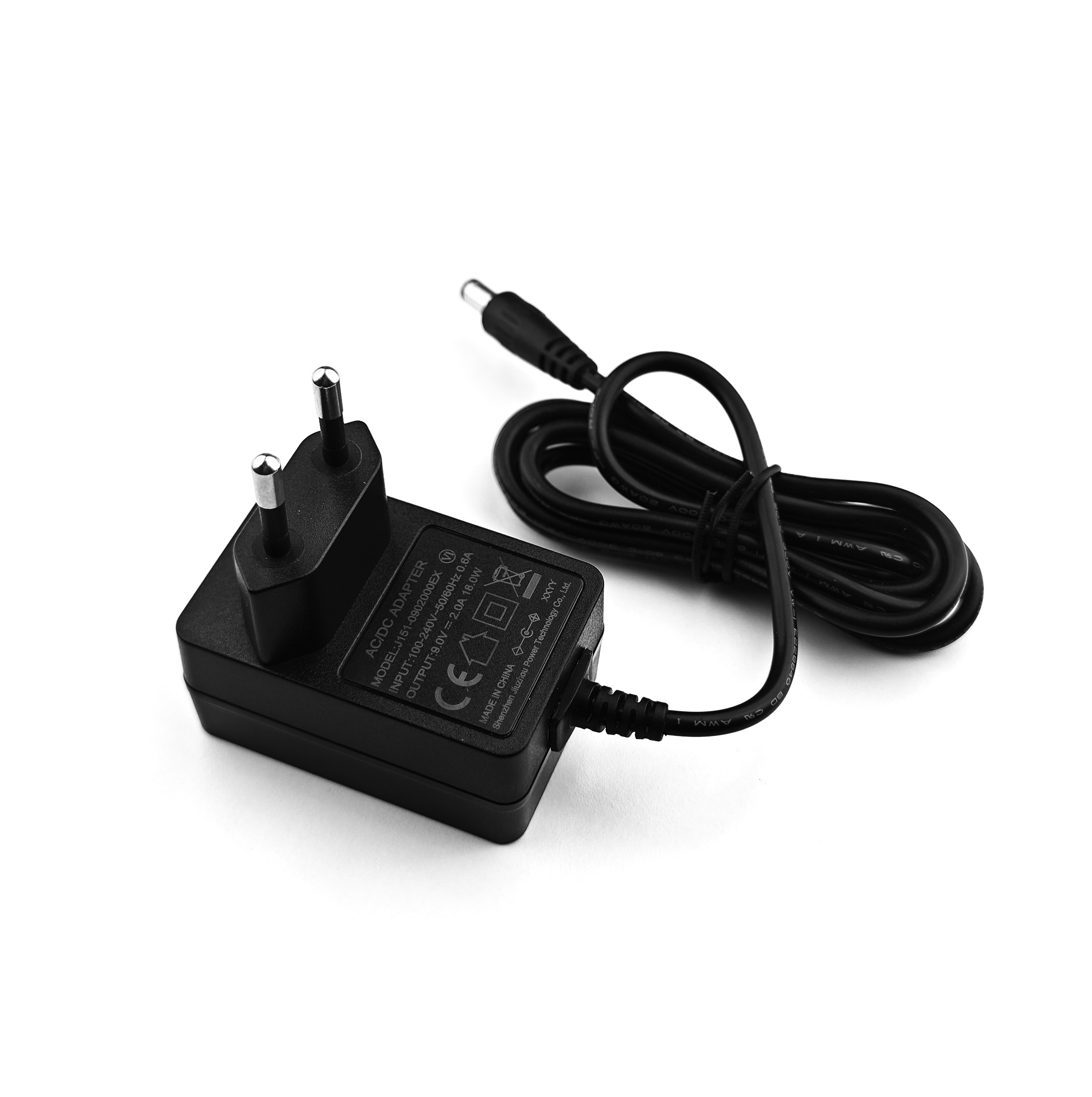 EU Standard 12V1A/12V0.5A/24V0.5A/5V3A/9V2A/16.8V1A/18W Power Adapter Series (Plug-in & USB Models)