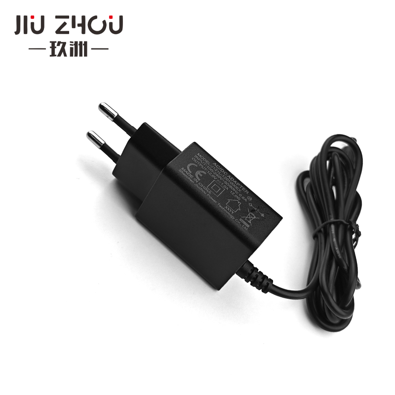 EU Standard 5V3A/5V2A/5V1A/12V1A/15W Swappable-Head USB Power Adapter (USB & Cabled Models, Compatible with US/JP/KR/IN Plugs)